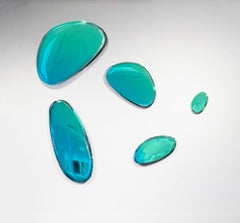 Mirror Tafla O2 Gradient, in Polished Stainless Steel by Zieta