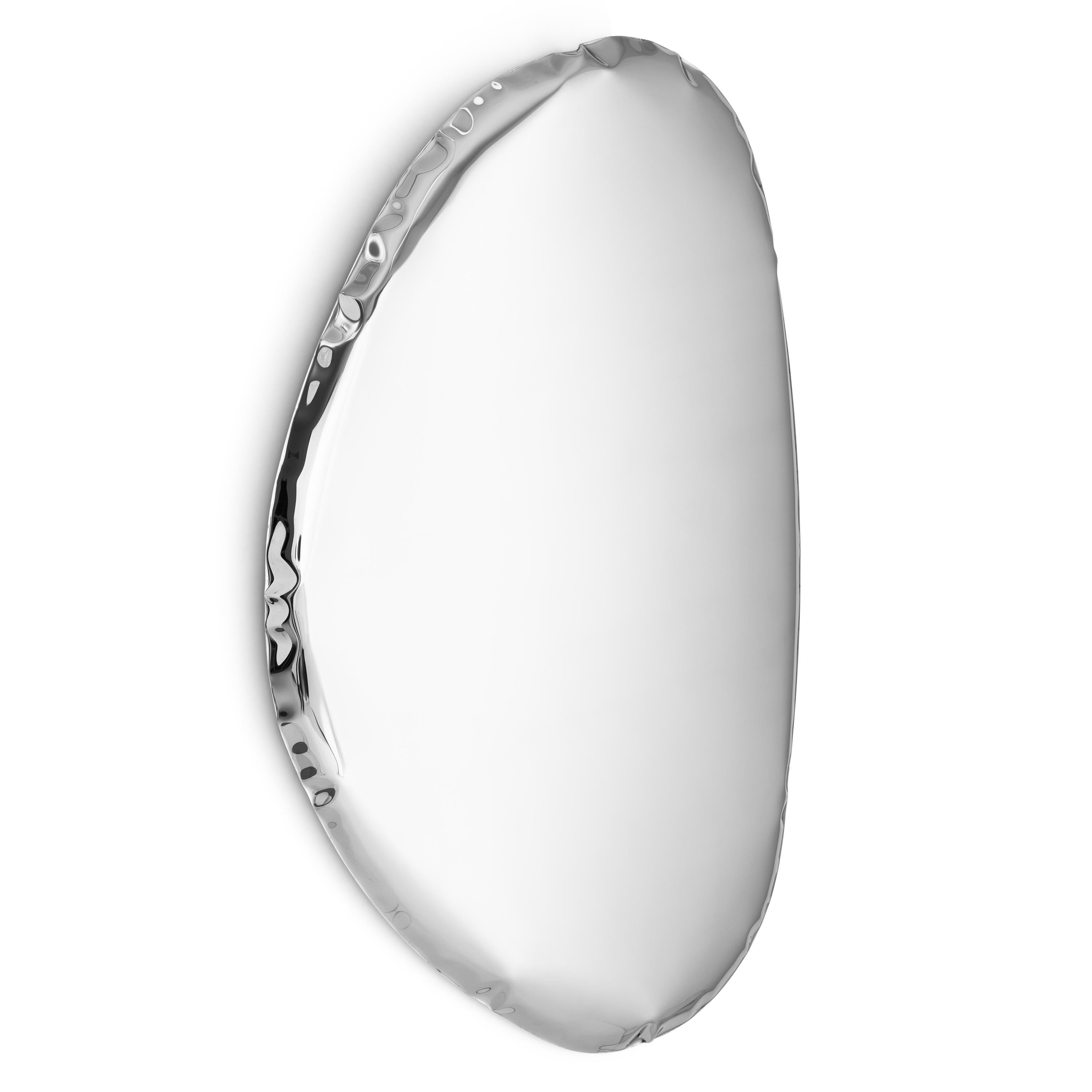 Mirror Tafla O3 in Polished Stainless Steel by Zieta For Sale