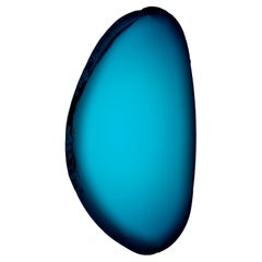 MiroirTafla O3, acier inoxydable de Zieta, bleu profond espace