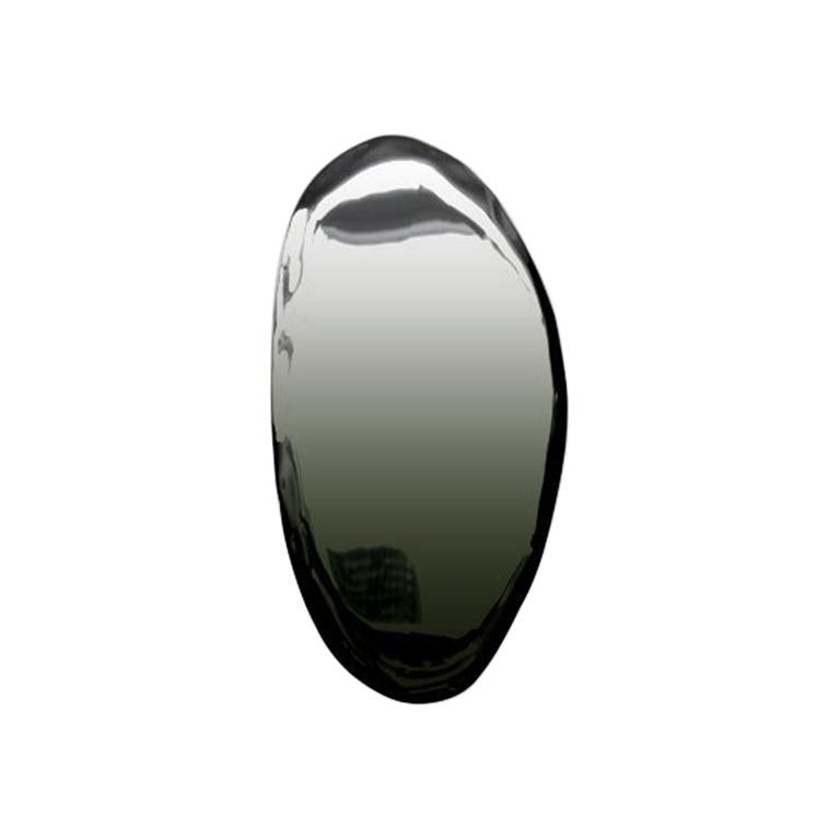 Spiegelspiegel Tafla O4 Dunkelmatt, aus poliertem Edelstahl von Zieta