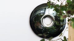 Mirror Tafla O4.5 Dark Matter, in Polished Stainless Steel by Zieta