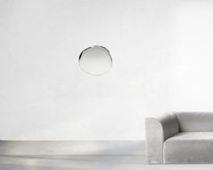 Specchio Tafla O6 in acciaio inox lucido di Zieta