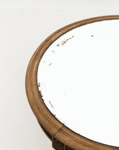 Mirror Top French Side Table, circa 1920s