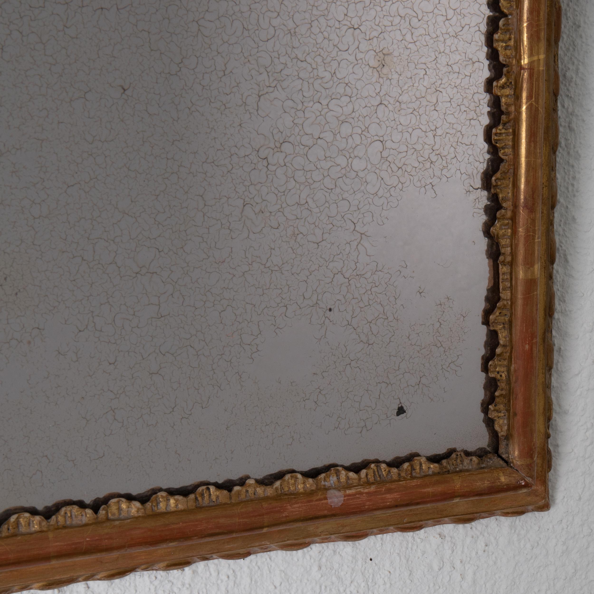 17th Century Mirror Wall Swedish Gilded, 18th Century, Sweden