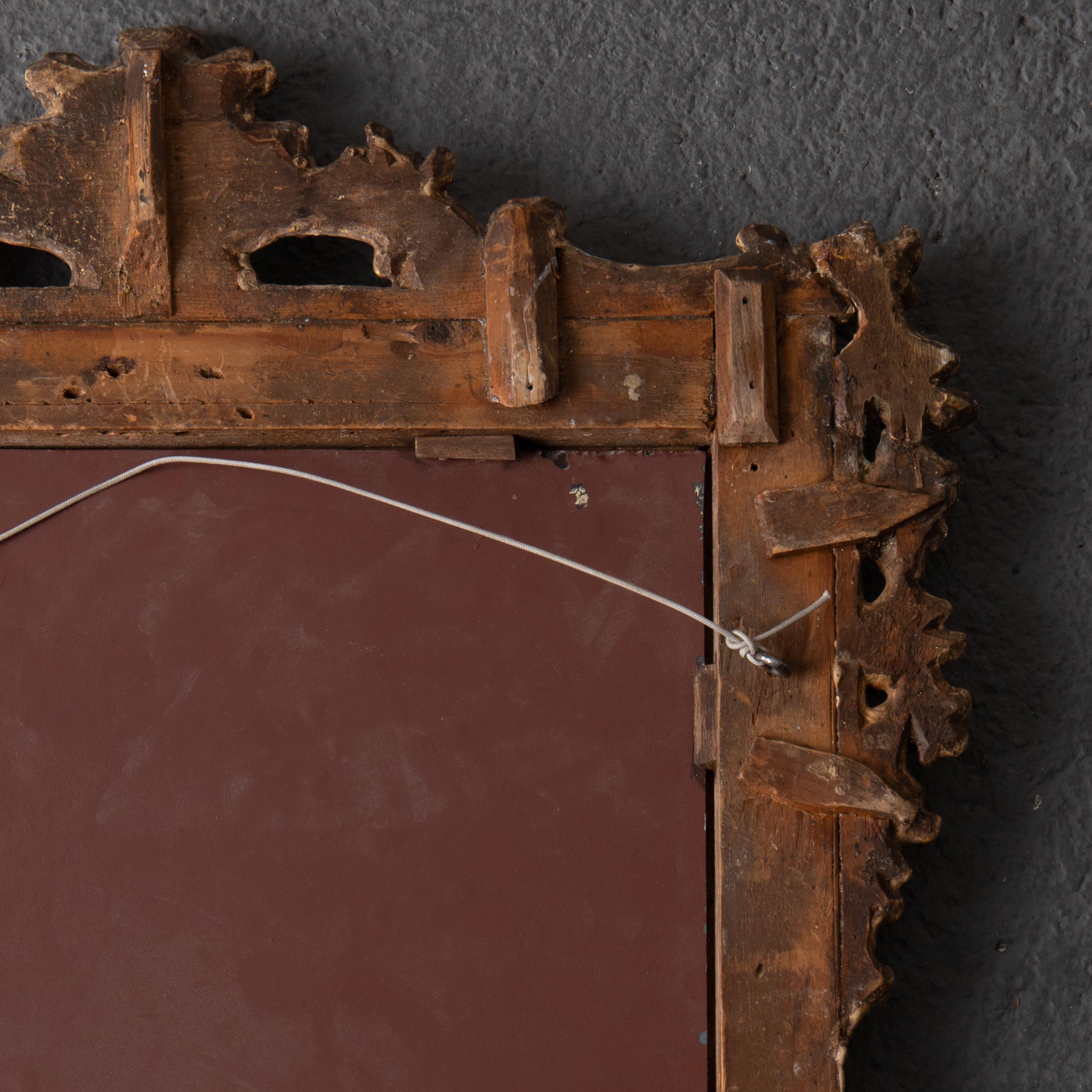Mirror Wall Swedish Gilded, 18th Century, Sweden 2