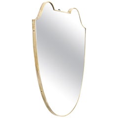 Mirror with Brass Frame, 1950s