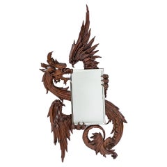 Mirror with Carved Dragon att. Gabriel Viardot