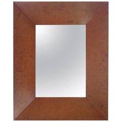 Mirror with Deep Well Carpathian Elm Burl Frame, Designed by Edward Wormley