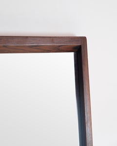 Mirror With Frame Made In Rosewood By Aksel Kjersgaard For Odder From 1960s
