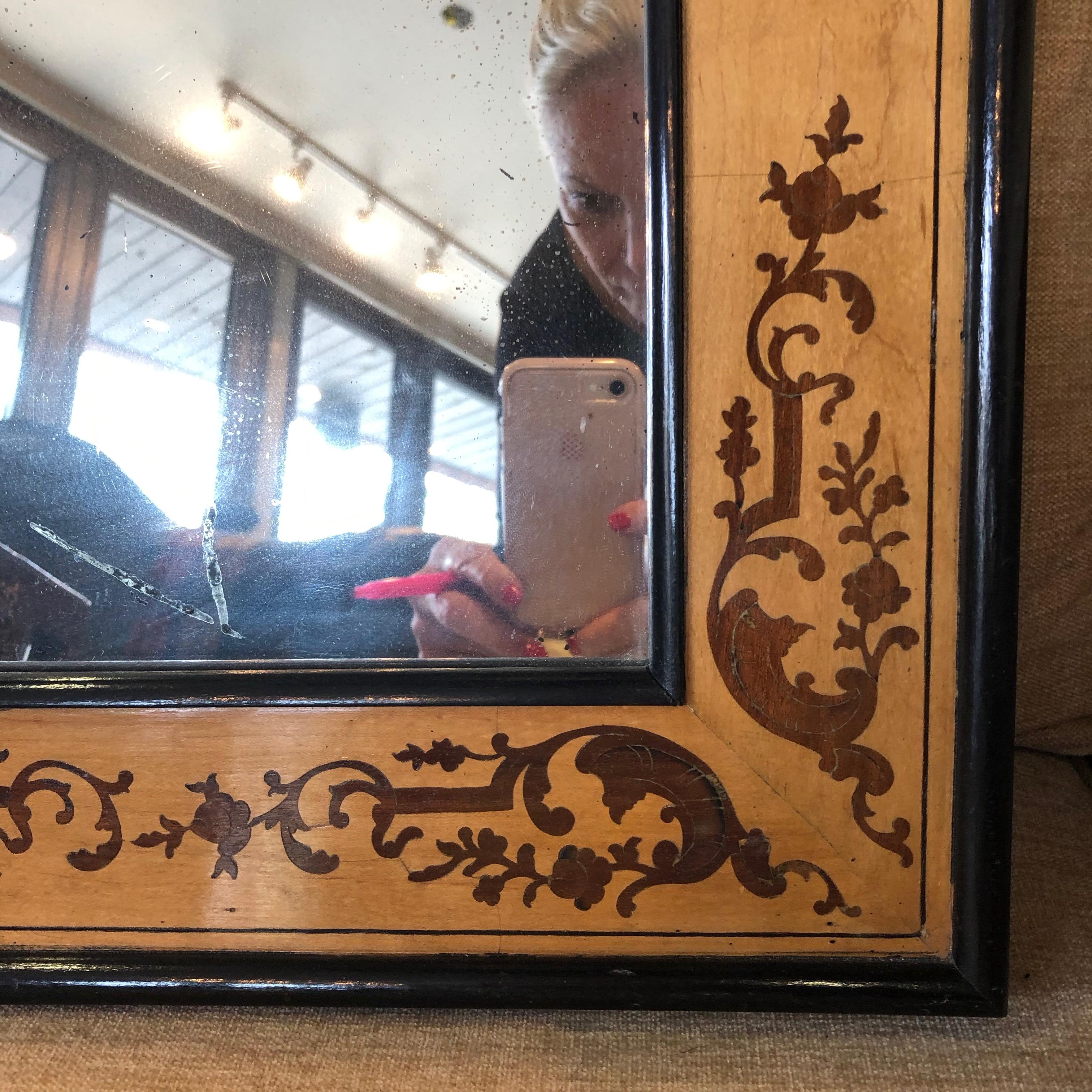 inlaid mirror