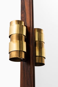 Mirror with Lamps Model Aristokrat by Fröseke AB Nybrofabriken in Sweden