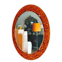 Mirror with mirrored glass frame – Spain 1960