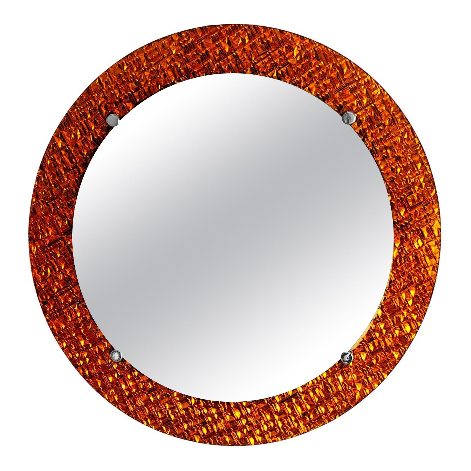 Miroir avec cadre en verre miroir - Espagne 1960 en vente