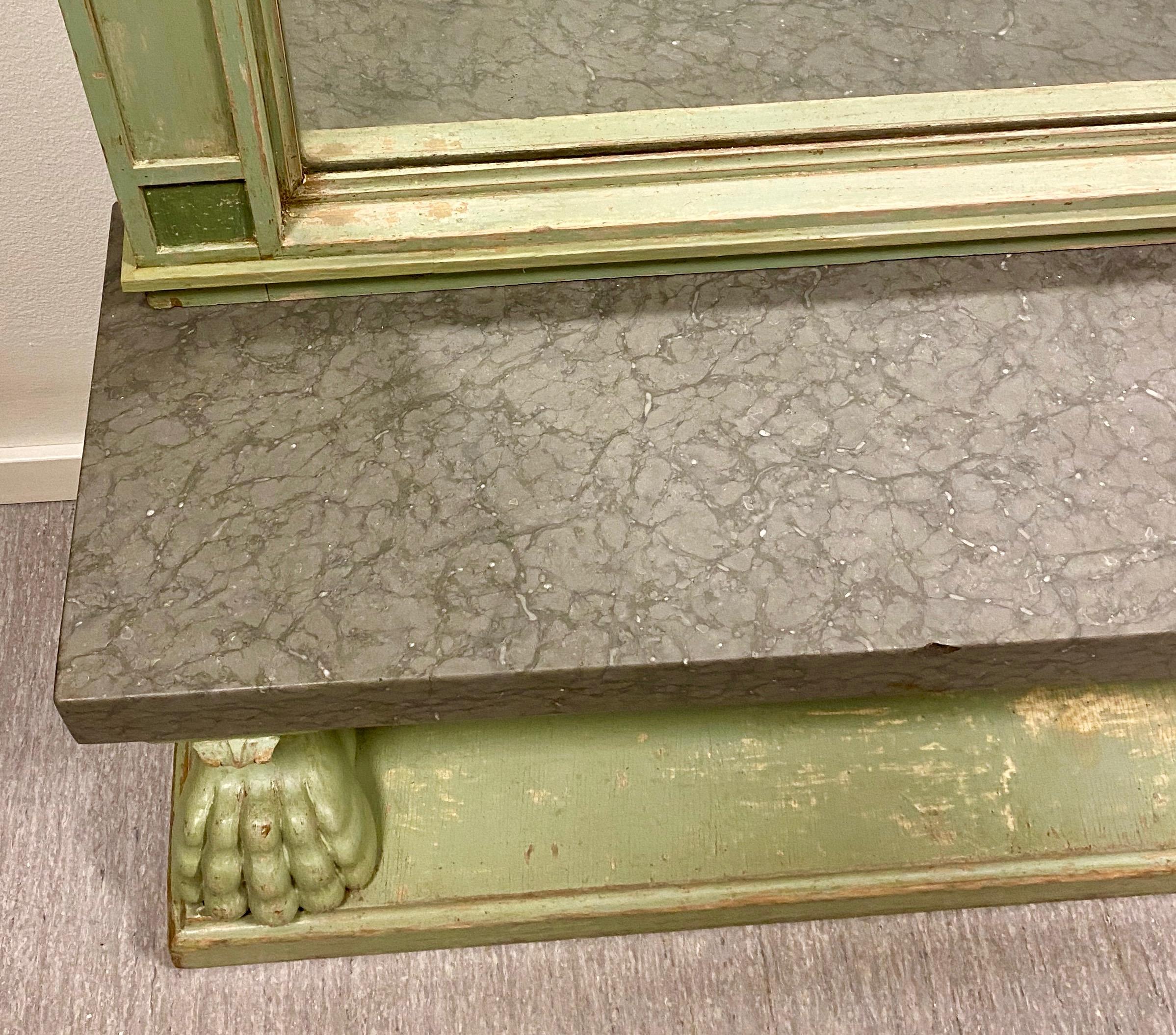 Mirror with Table, Swedish Grace, 1920s 1