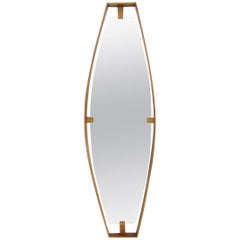 Mirror with Wooden Frame, 1960s