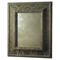 Mirror Wood Frame Wrapped in Fabric