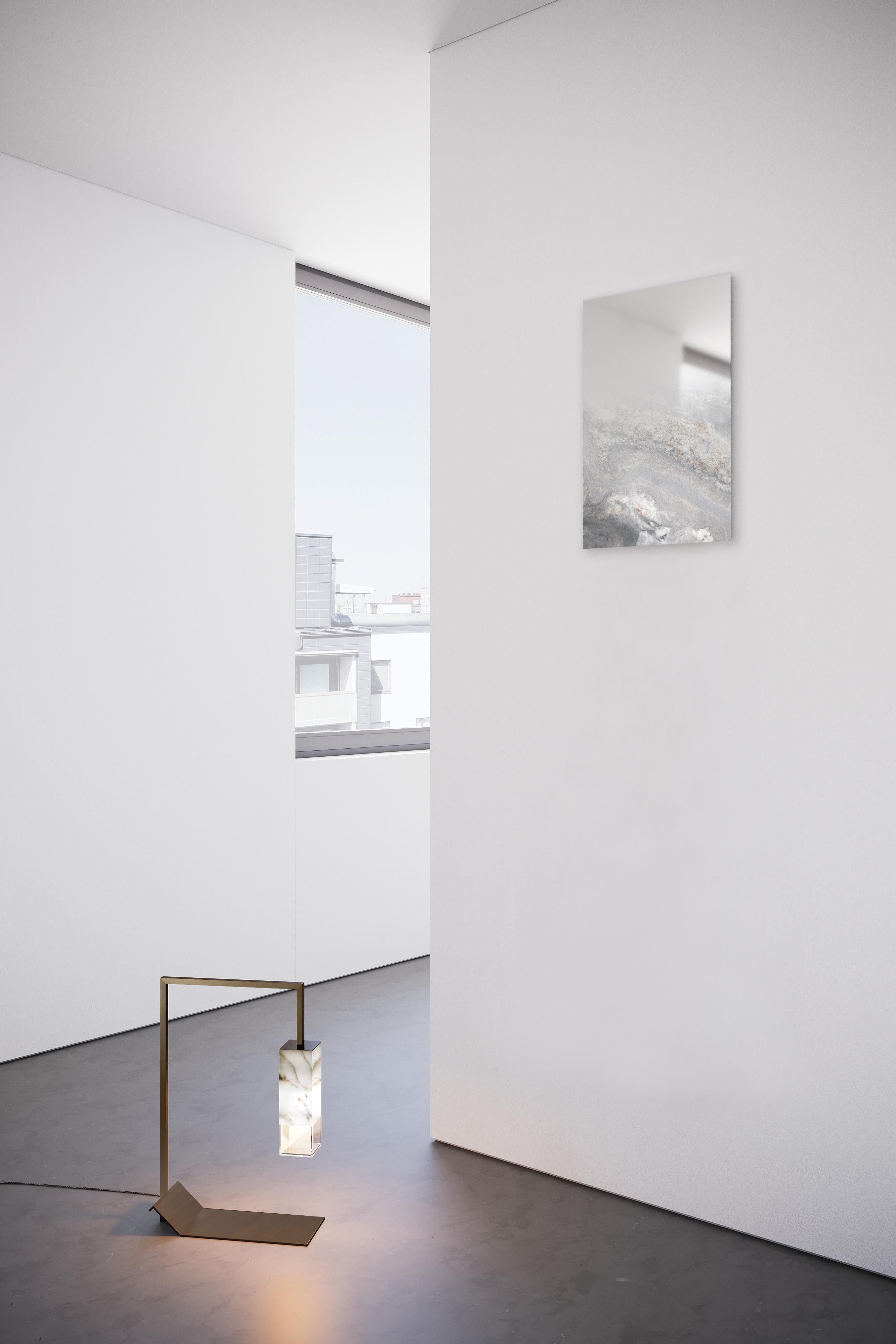 Italian Mirror Zero XS Fading Marble Revamp 01 by Formaminima For Sale