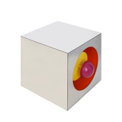 Mirrored Acrylic Illuminated Side Table by Lignico, Spain, 2026