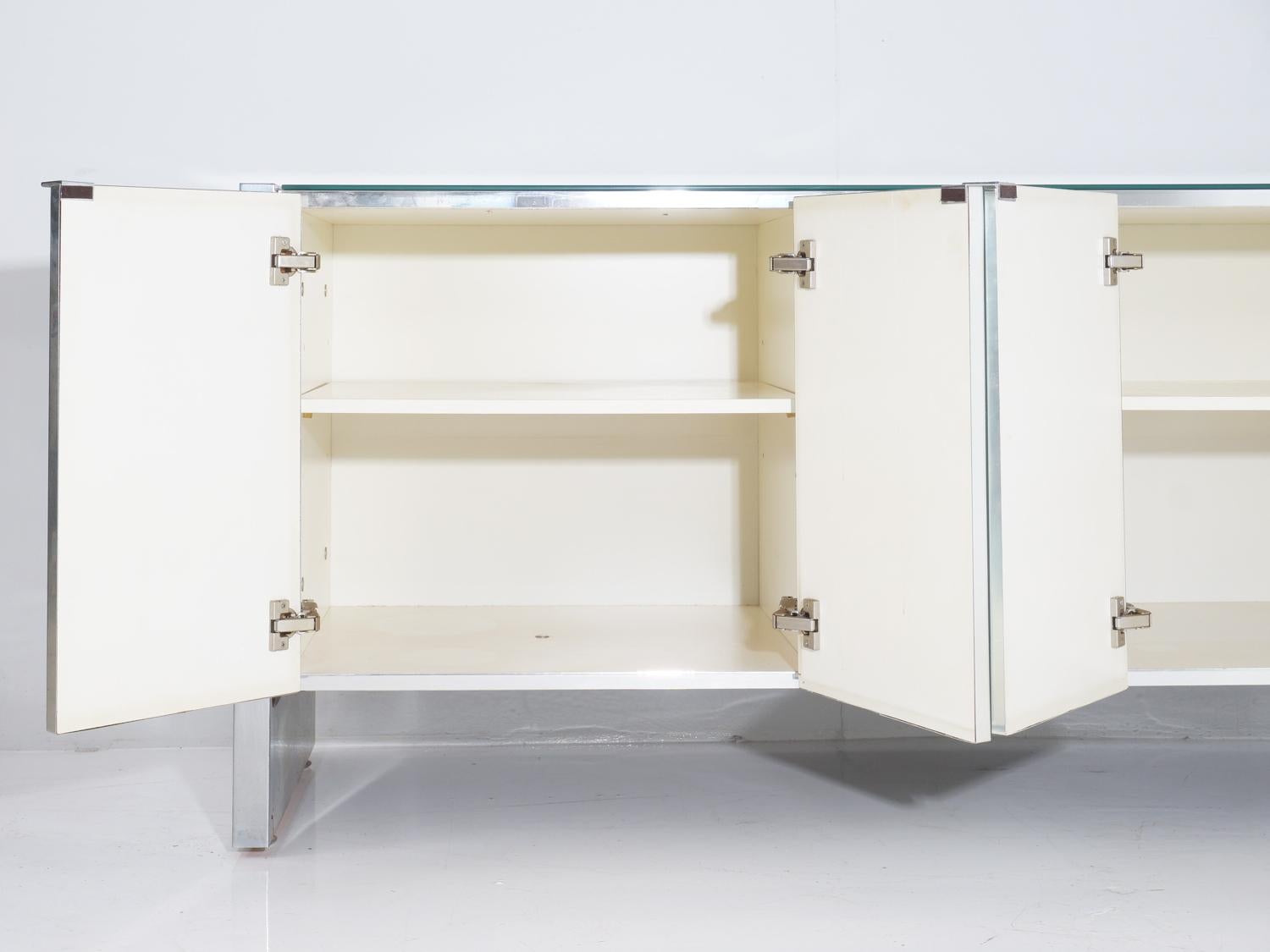 American Mirrored Cabinet By Ello Furniture Company, 1970s