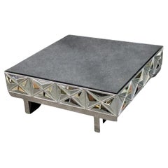 Vintage Mirrored Coffee Table