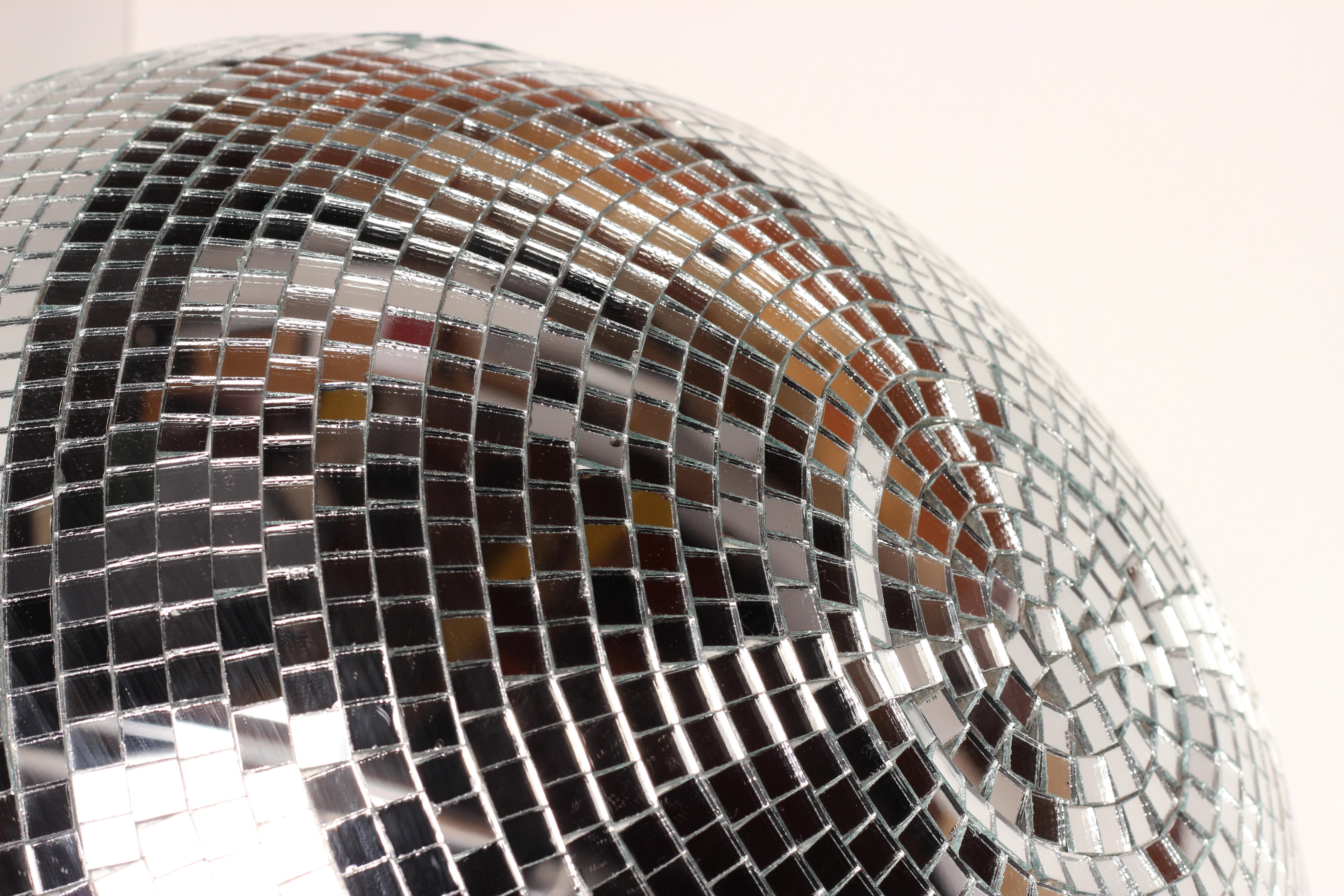 Mirrored Disco ball 1970s  4