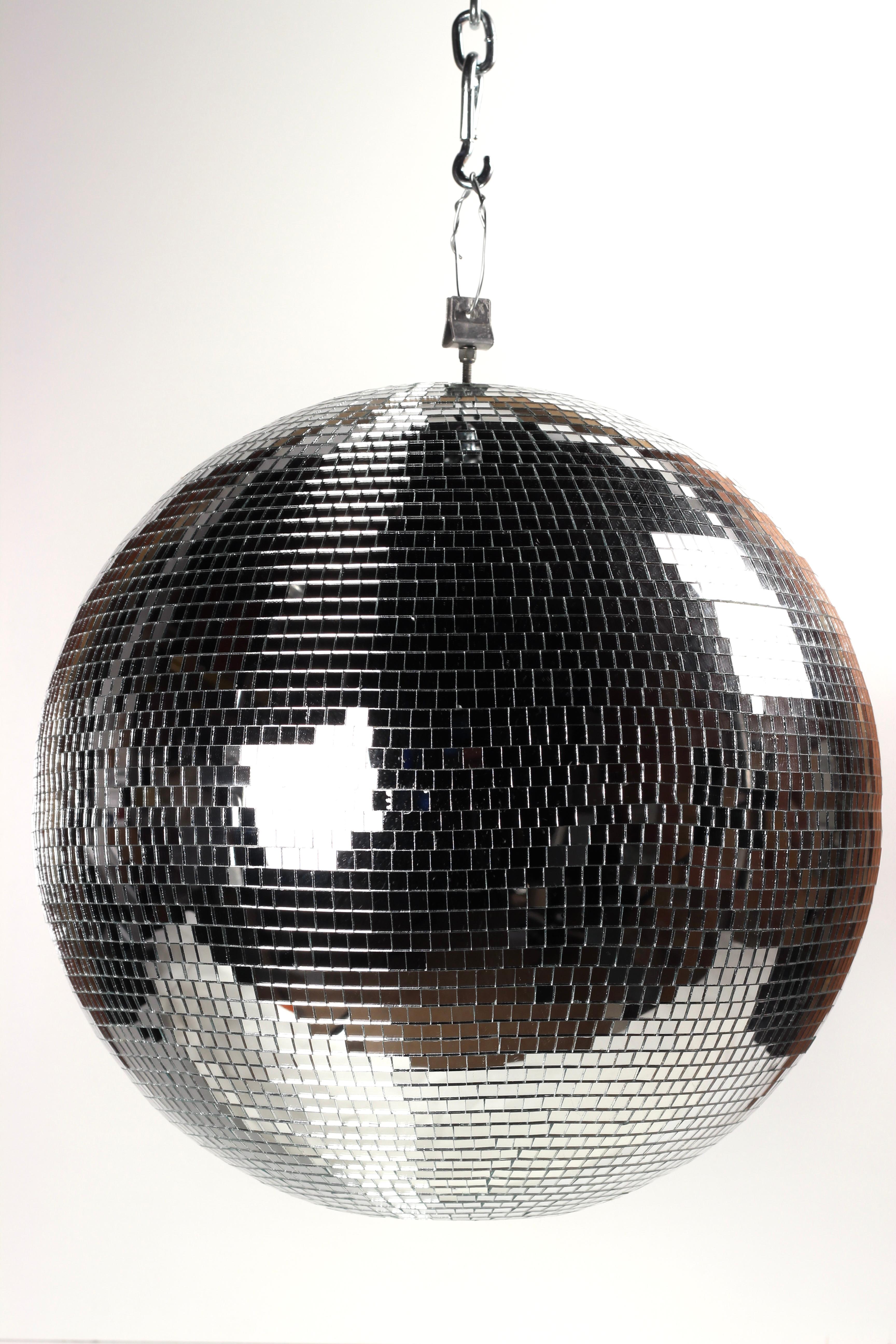 English Mirrored Disco ball 1970s 