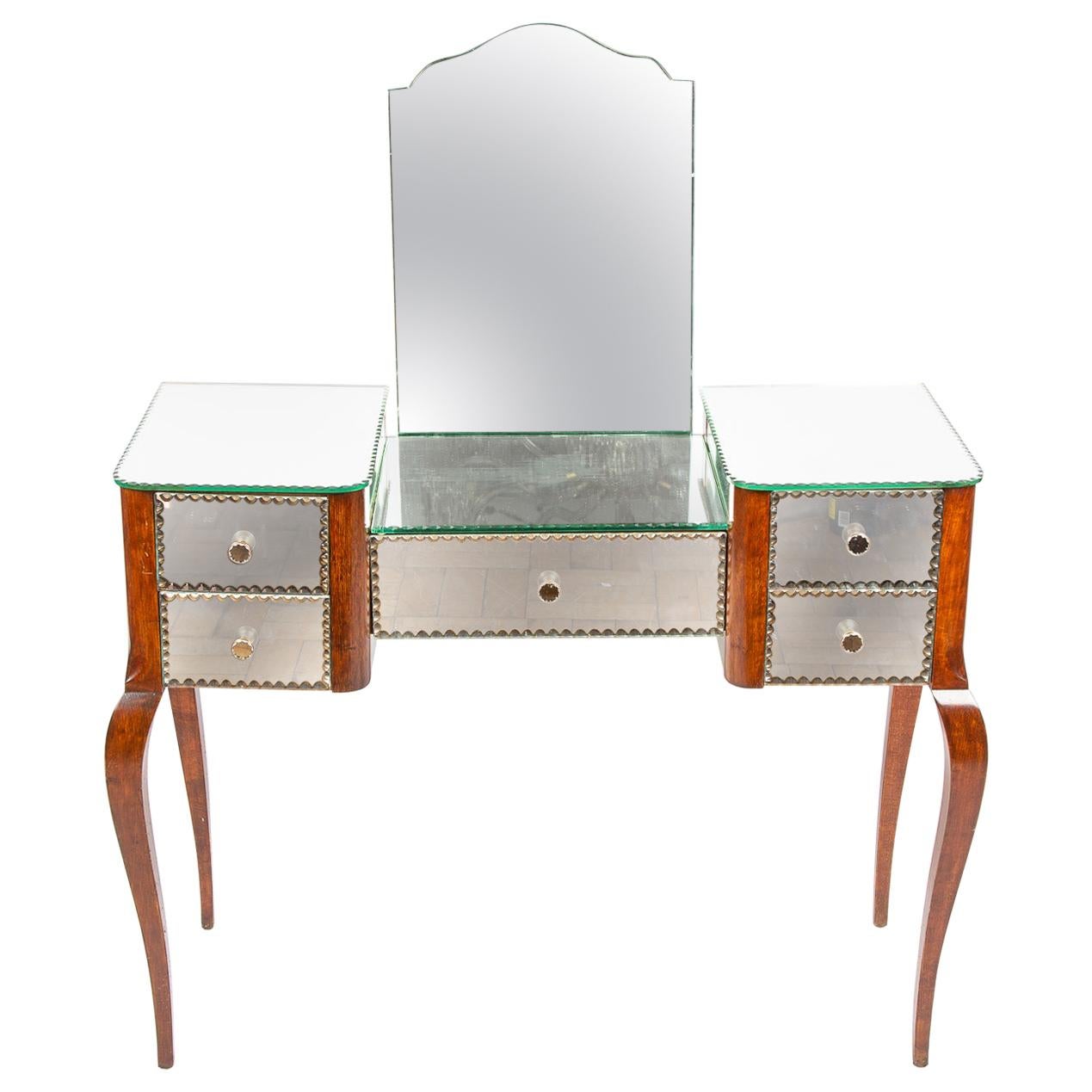 Mirrored Dressing Table