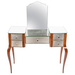 Vintage Mirrored Dressing Table