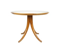 Mirrored Glass & Wood '40s Coffee Table Attrib. to P. Chiesa for Fontana Arte