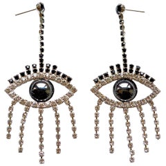 Mirrored Good Luck Earrings / As seen on Demi