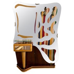 Mirrored Hall Stand, Italian 1930s