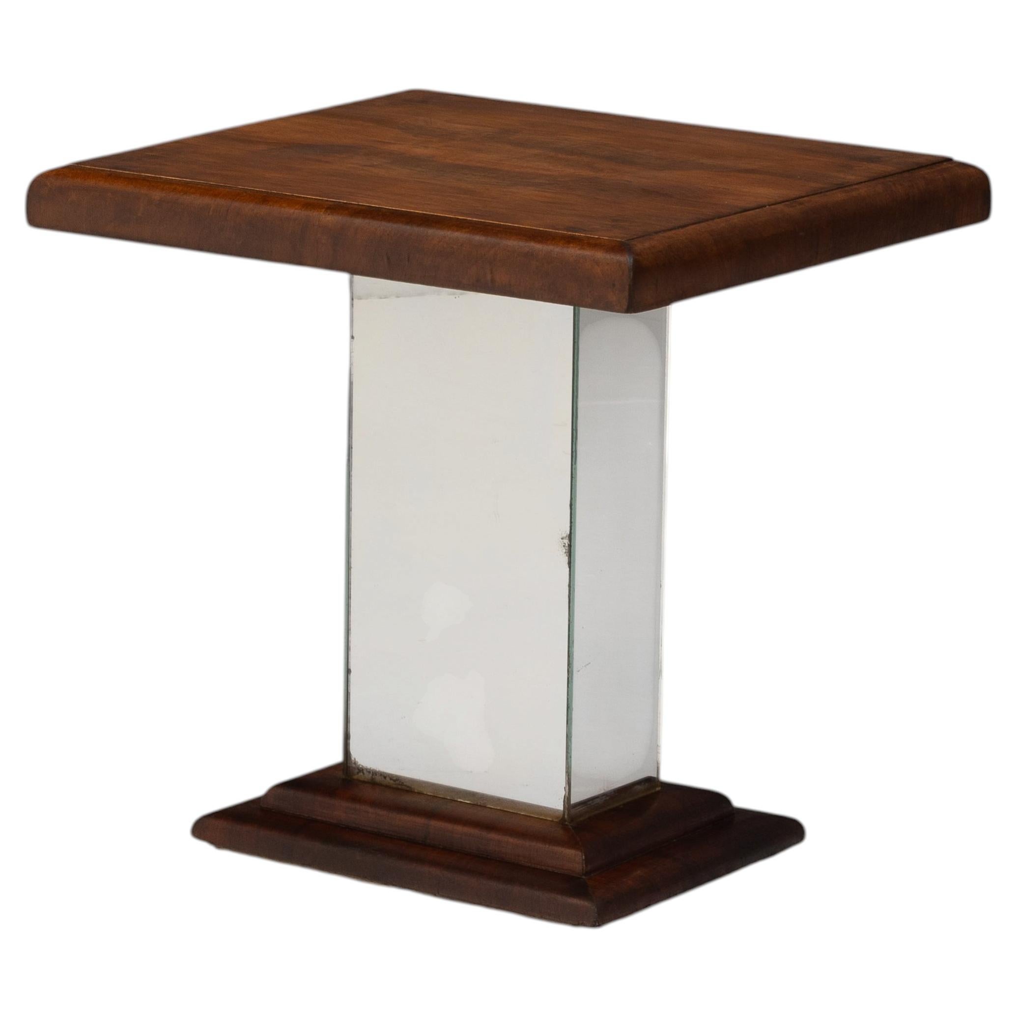Mirrored Side Table