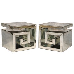 Tables spirales en miroir