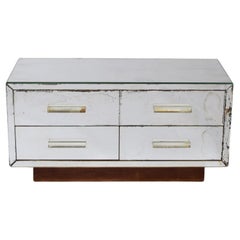 Mirrors chest of drawers, 1930s.