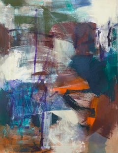 „AbEx Serie 213“ – Ölgemälde auf Leinwand (36.5 x 46.75)