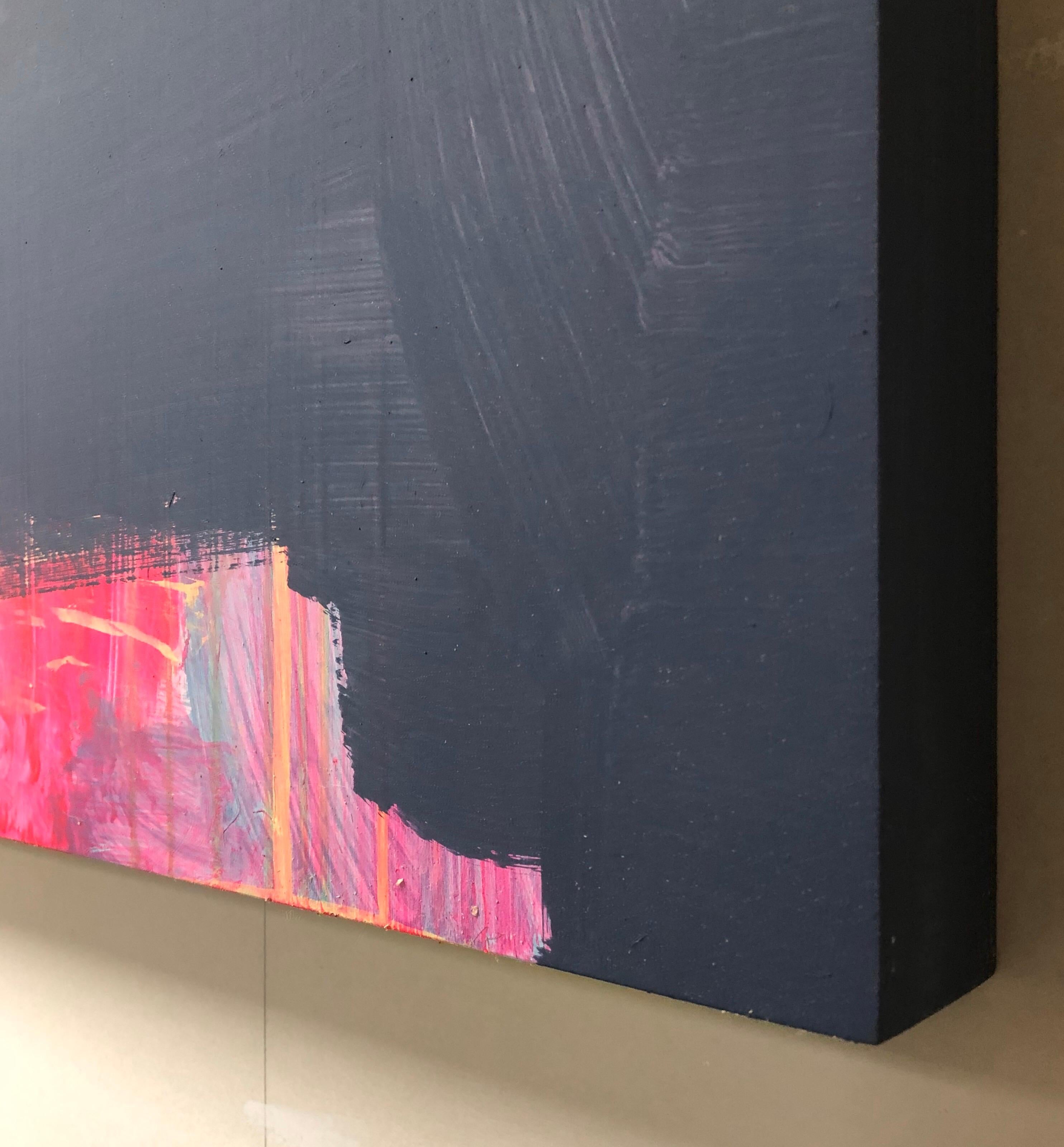 Abstract Acrylic Painting on Panel 4