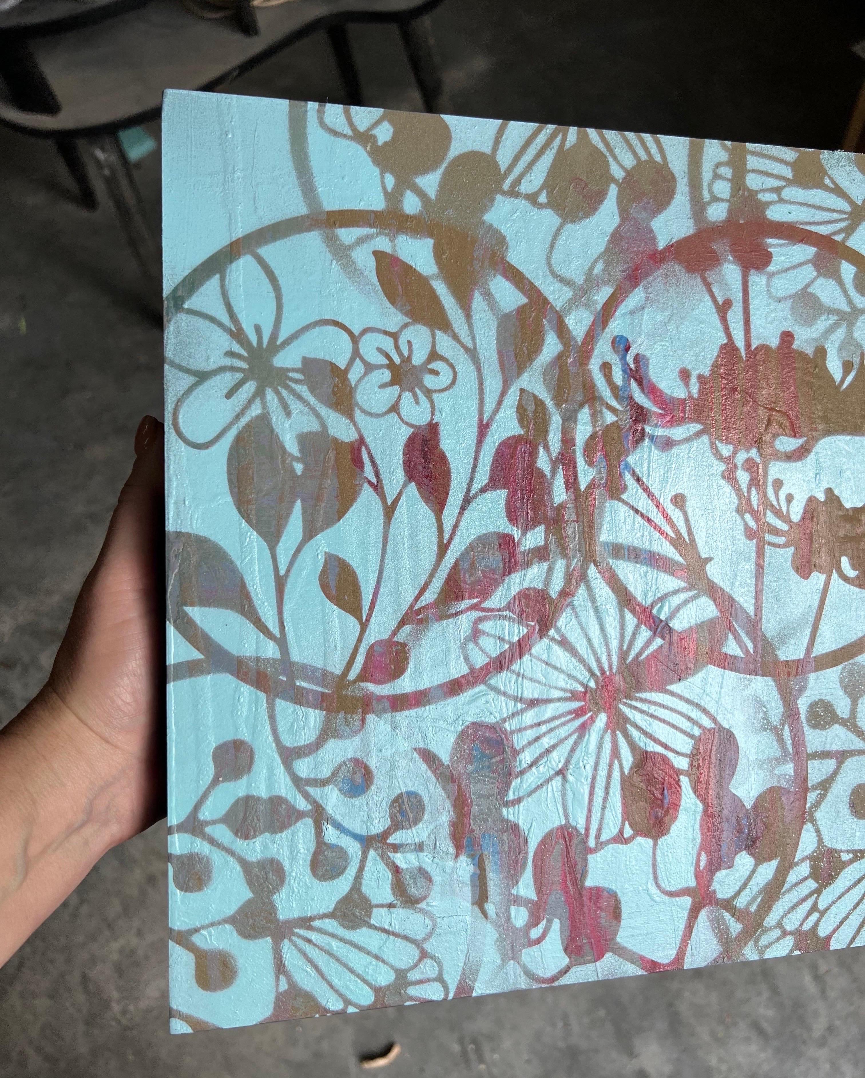 Pittura acrilica intitolata: Emergente - Painting Espressionismo astratto di Mirtha Moreno