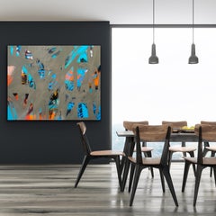 Large Painting Titled “Cold Crush”  48 x 60
