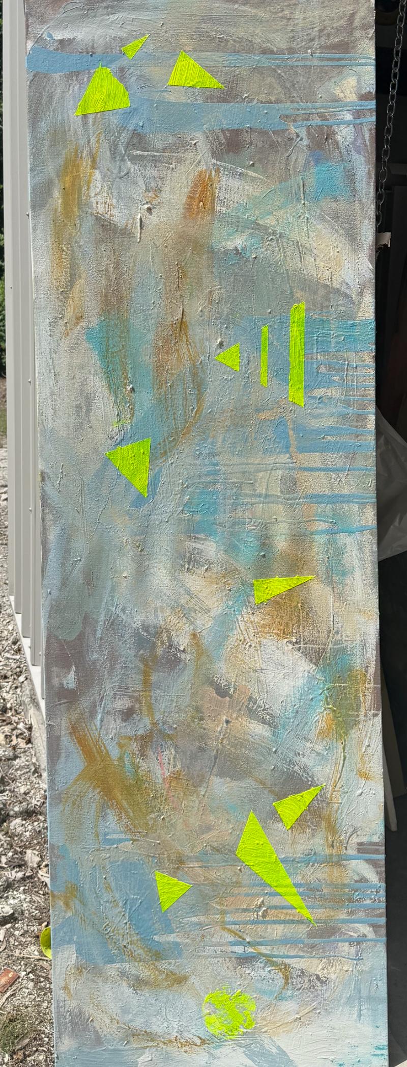 Oil on Canvas Painting “AbEx Horizontal Series 025” For Sale 2