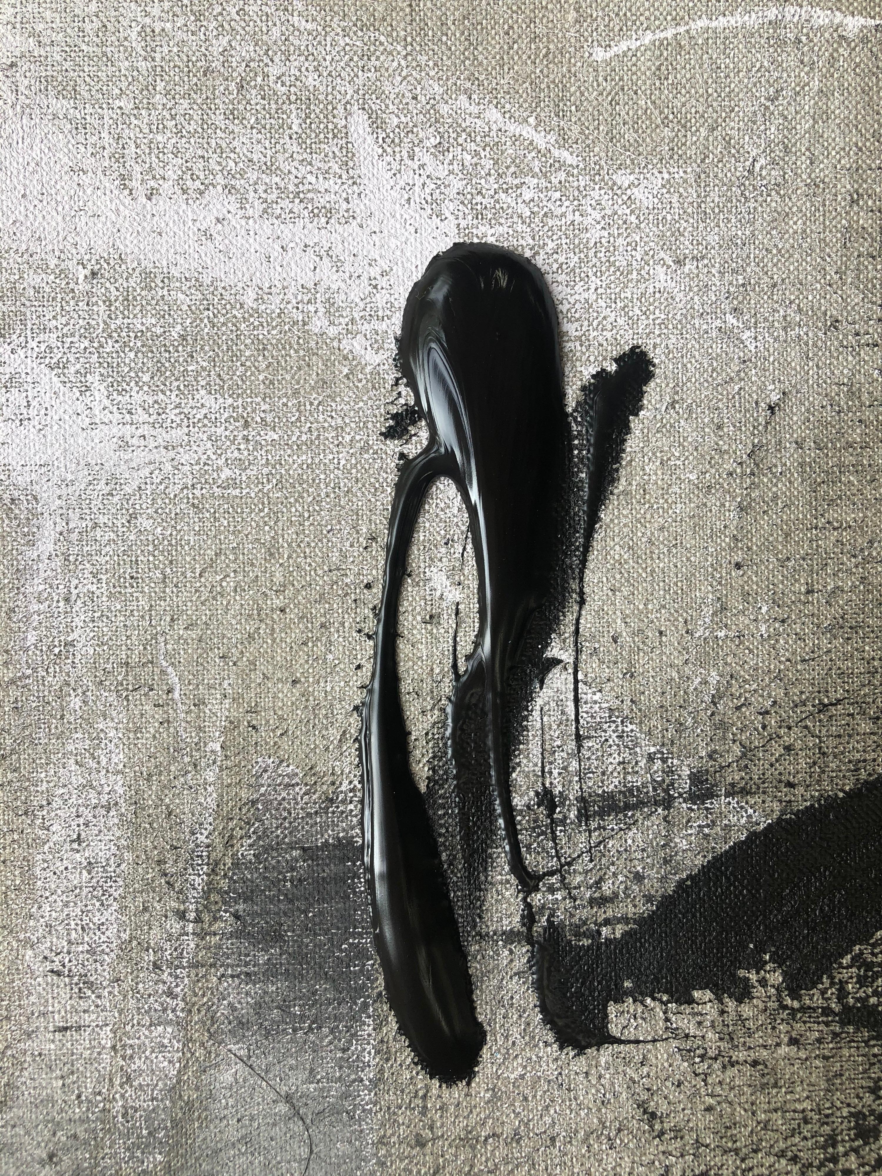 Original Painting on Linen Titled: Salt & Pepper II 3