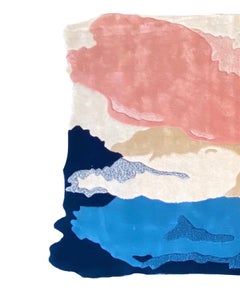 Tapis contemporain irrégulier de forme abstraite touffeté à la main Mis-Shapes de RAG Home