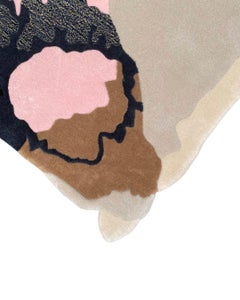 Zeitgenössischer handgetufteter Teppich „Mis-Shapes“ in unregelmäßiger abstrakter Form von RAG Home