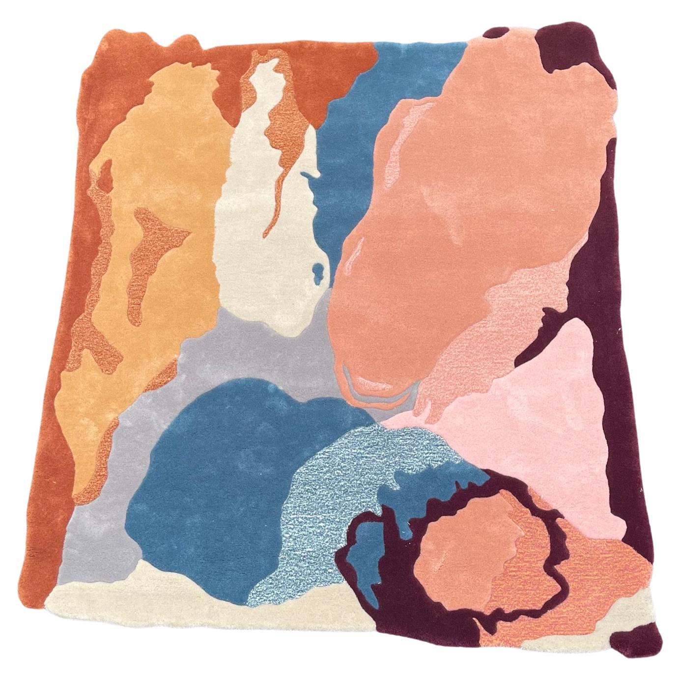 „Mis-Shapes“ Zeitgenössischer, unregelmäßiger, abstrakter Teppich in handgetufteter Form von Rag Home
