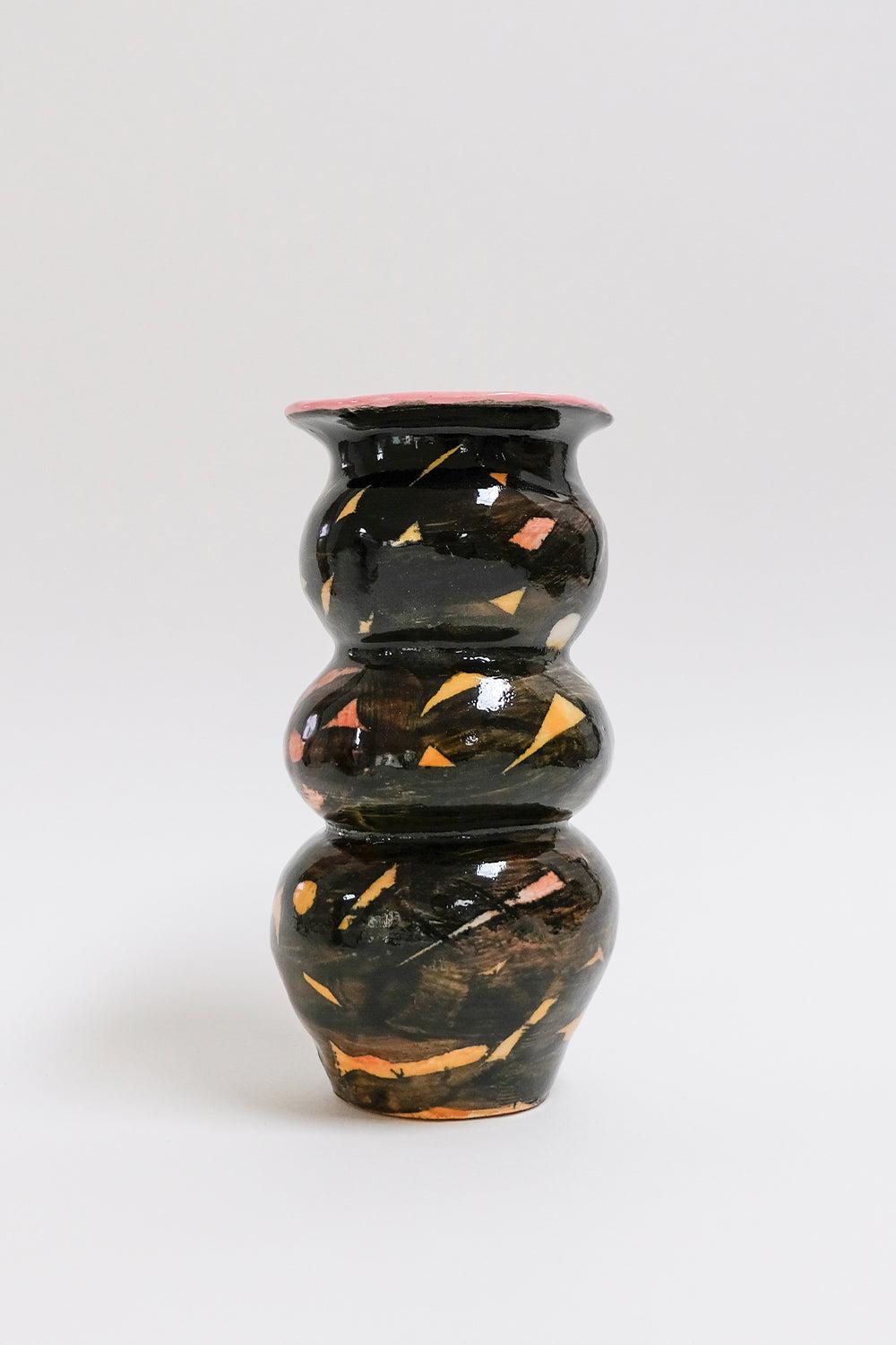 Mur Vessel 3 - contemporary ceramic functional art vase, wheel thrown hand built