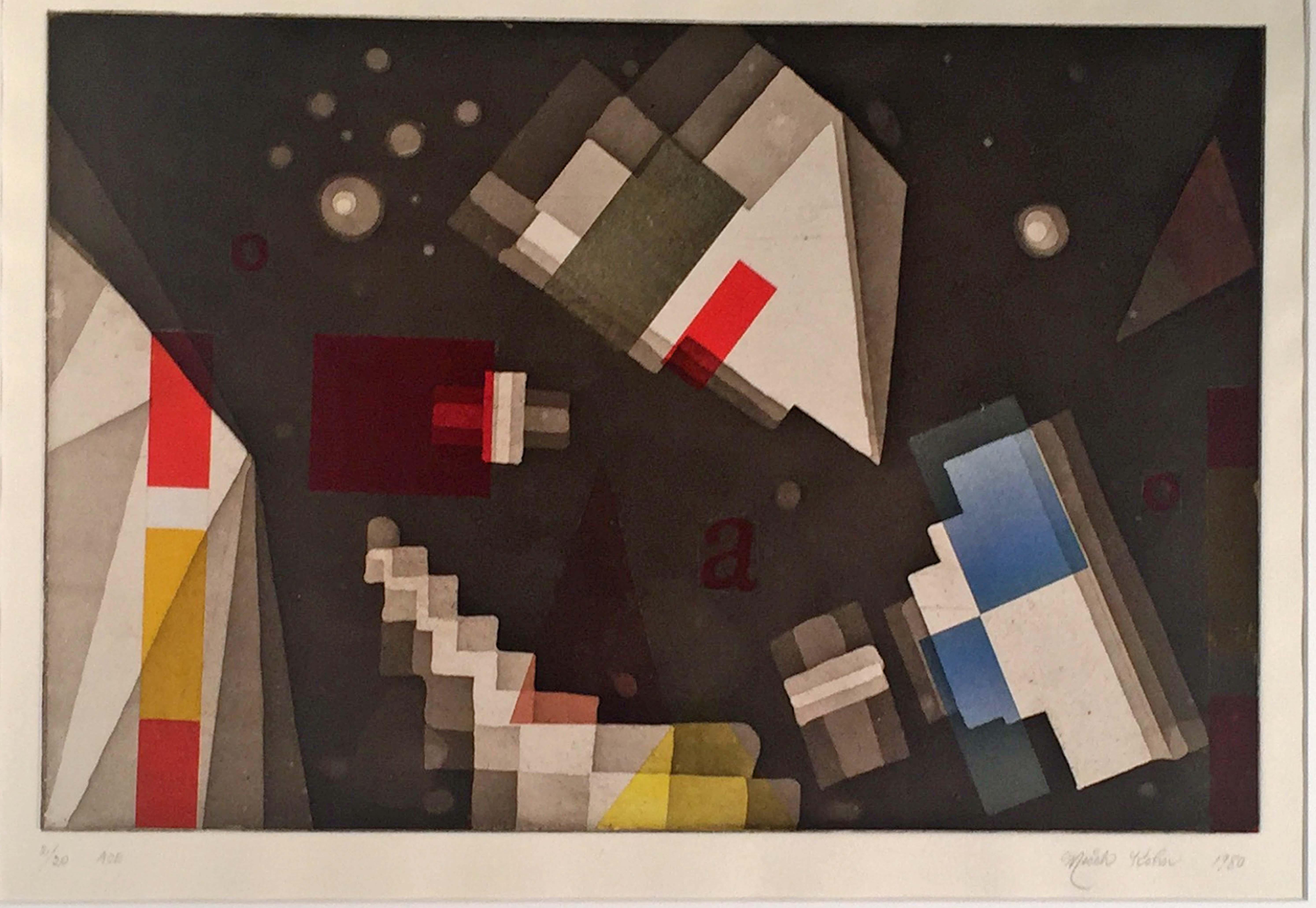 Abstract Print di Misch Kohn - ACE