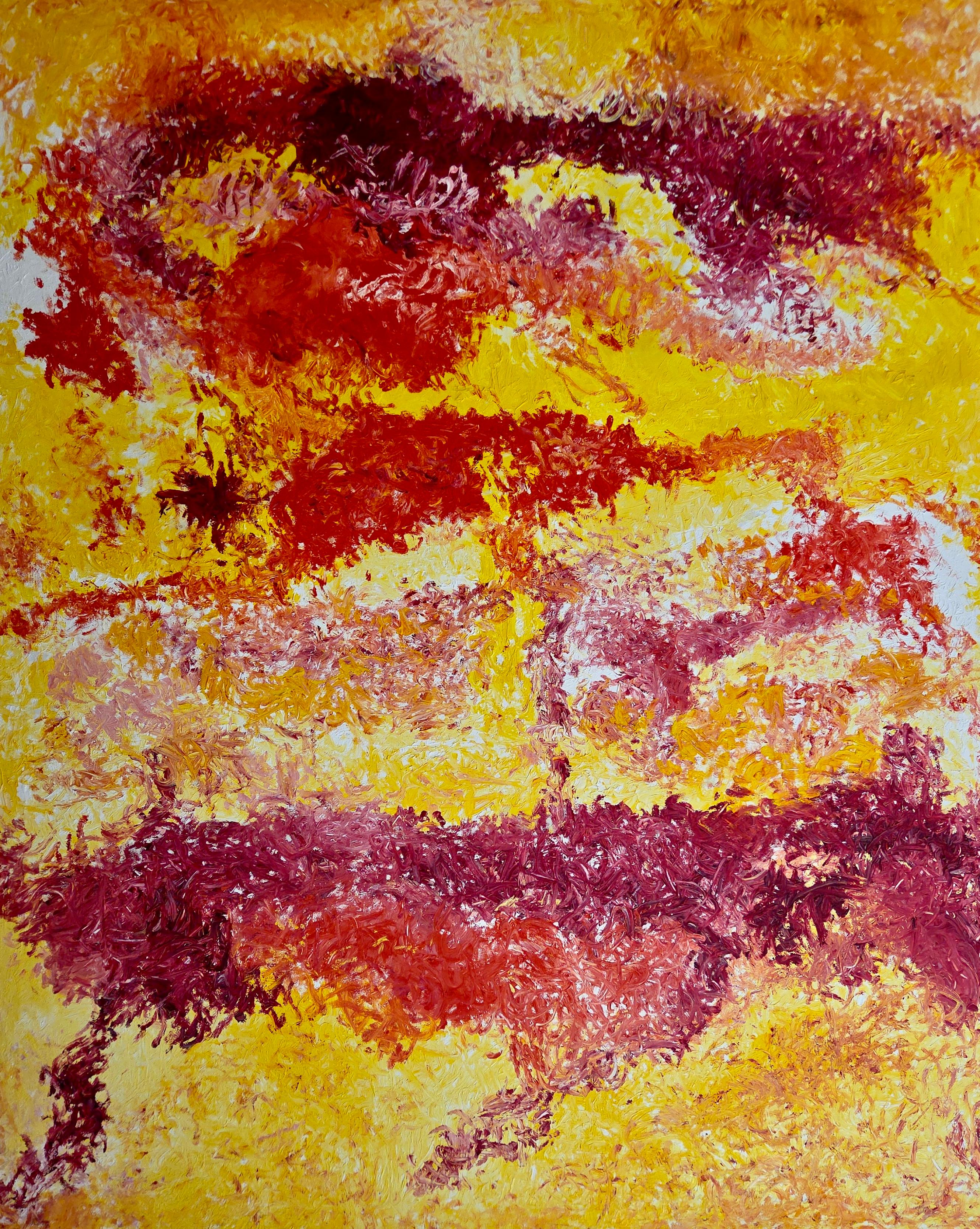 Composition No. 25 (yellow and red)