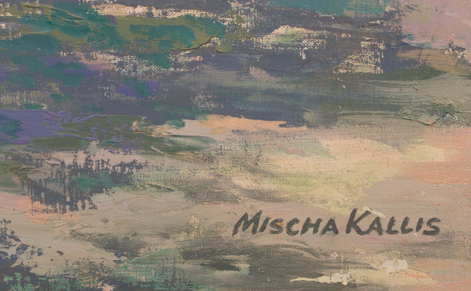 Untitled Landscape Original Impressionist Oil Painting by Mischa Kallis 8