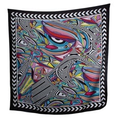 Misha, Sciarpa quadrata con stampa grafica