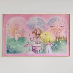 This Dream Again, Part 2 by Misha Gudwin - Color pencils on paper, 2023
