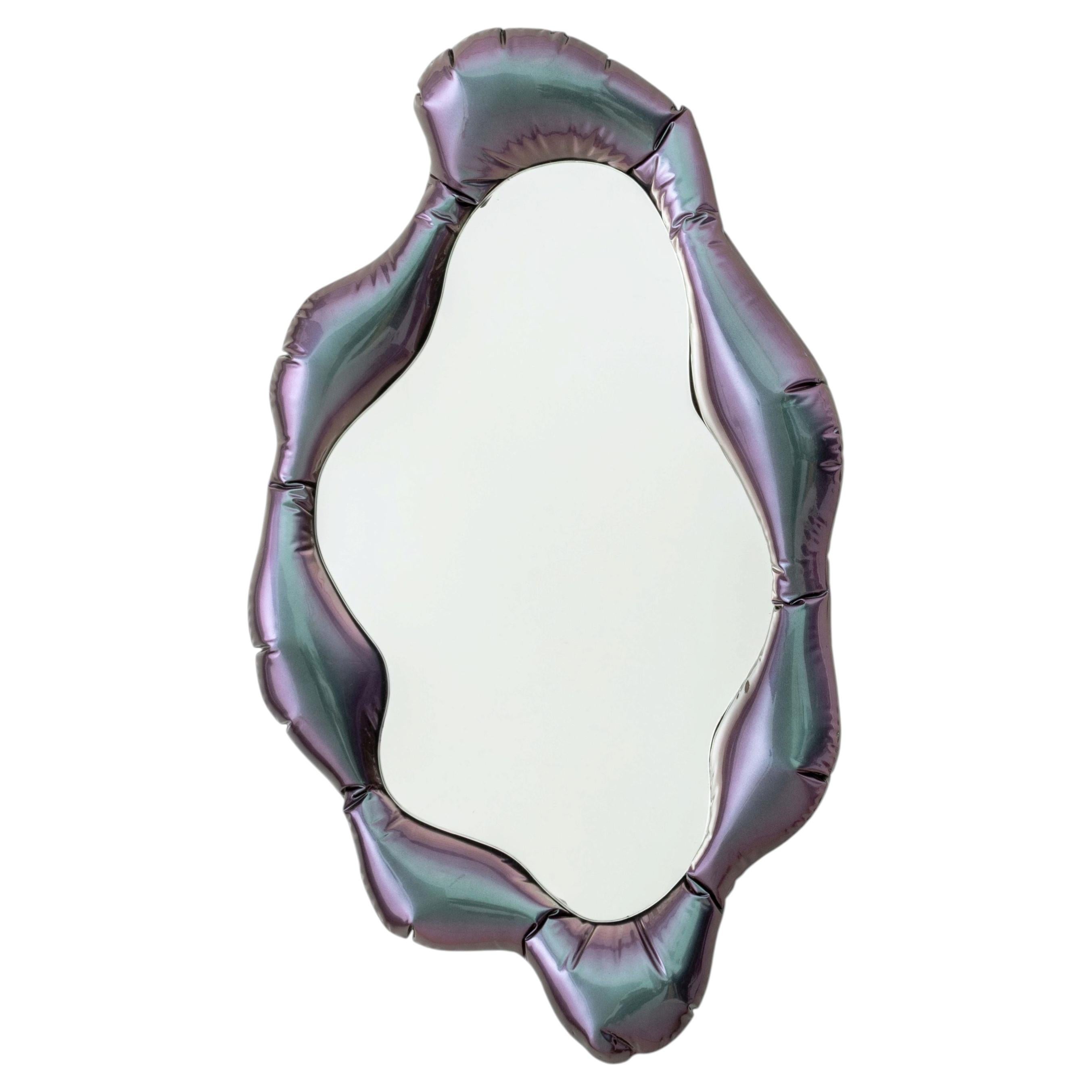 Misha Kahn 'Just a Wish' Sculptural Wall Mirror in Resin & Auto Paint